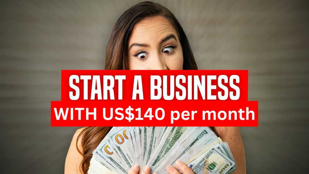 most profitable business to start with US$140 per month