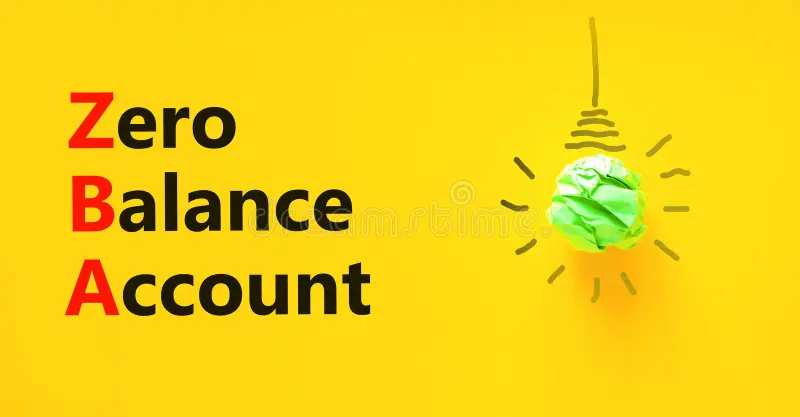 Zero Balance Business Account